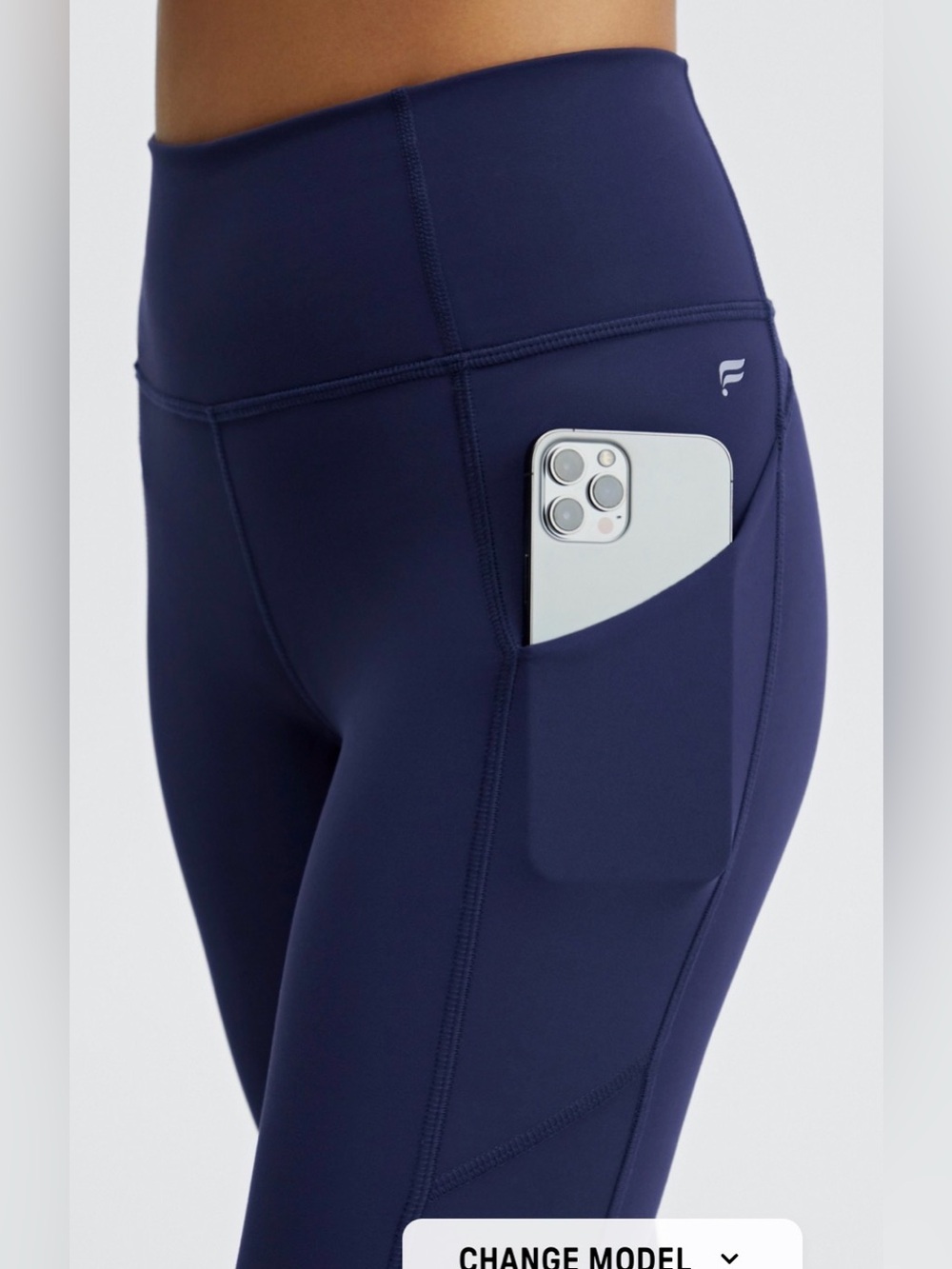 Oasis PureLuxe High-Waisted 7/8 Legging - Picture 3 of 3
